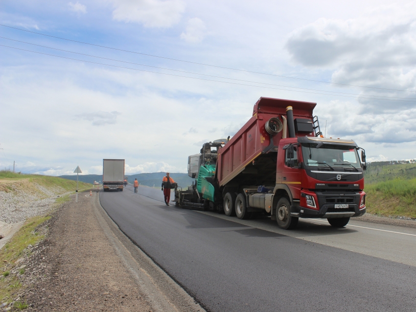 Почти 80 километров федеральных трасс в Zабайкалье защитят слоями износа
